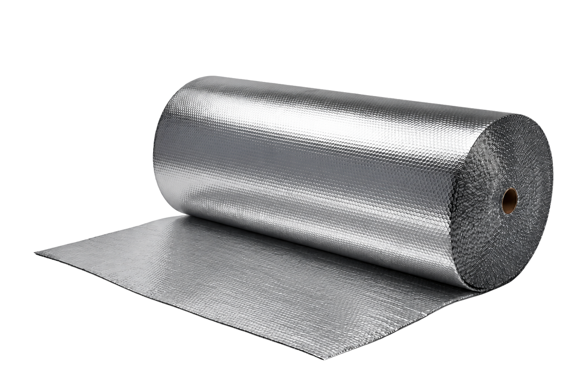 Heavy-Duty Thermal Bubble Wrap – Foil Both Sides, Double Bubble