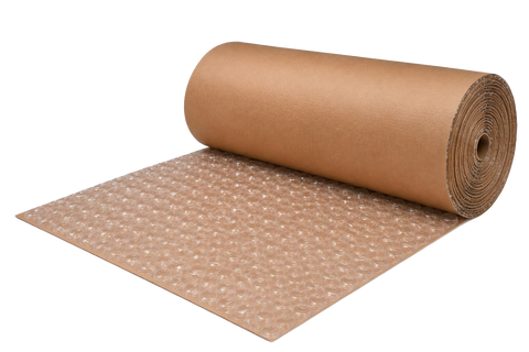 Kraft Laminated Bubble Roll – Paper-Backed Cushioning