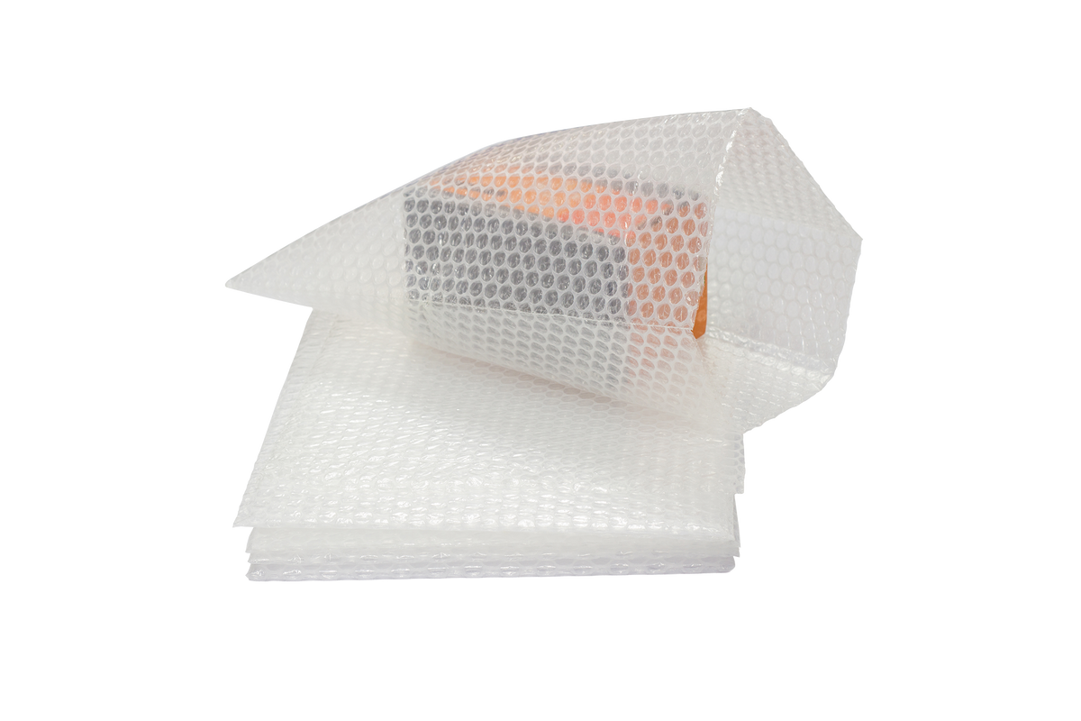 Flush-Cut Bubble Pouches – Open-Top Bubble Bags