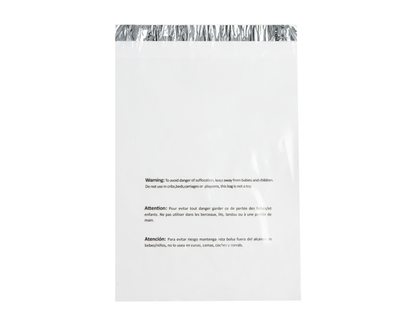 Clear Warning Bags