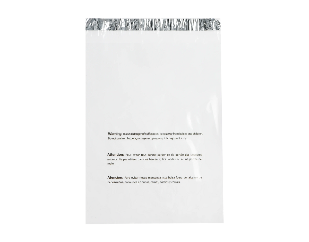 Clear Warning Bags (Free Sample)