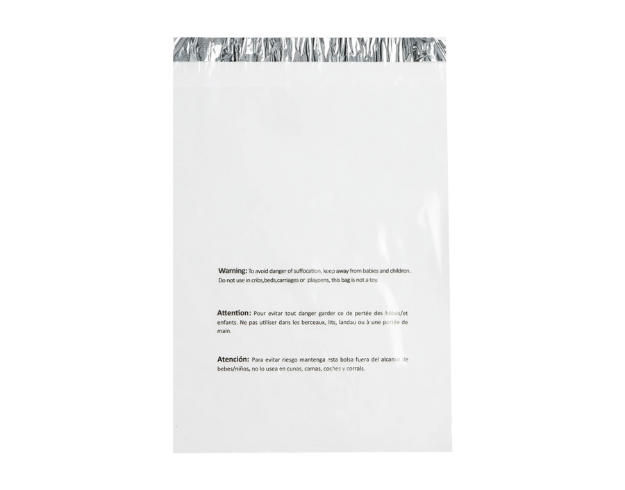 Clear Warning Bags (Free Sample)