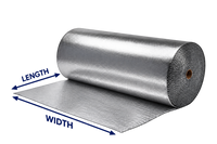 Heavy-Duty Thermal Bubble Wrap – Foil Both Sides, Double Bubble