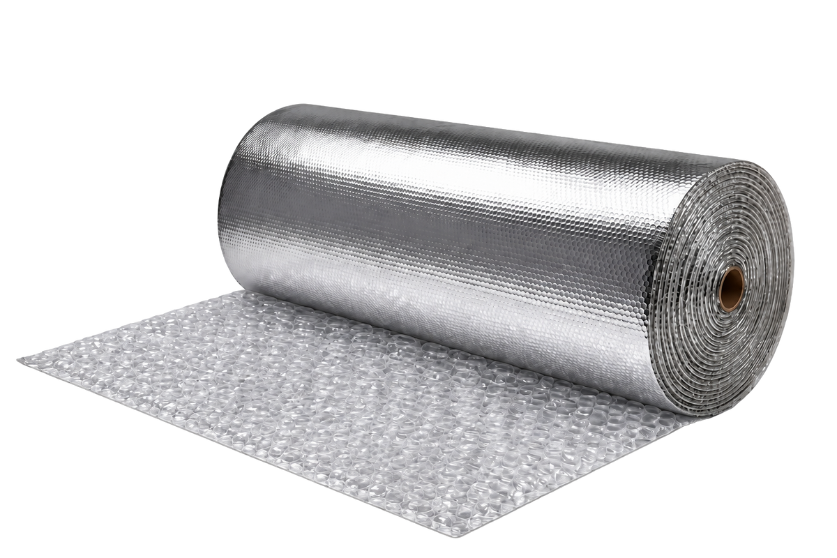 Thermal Bubble Wrap –  1-Sided Foil, Single Bubble