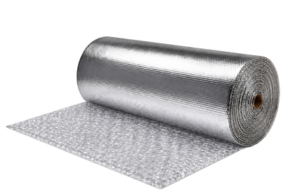 Thermal Bubble Wrap –  1-Sided Foil, Single Bubble
