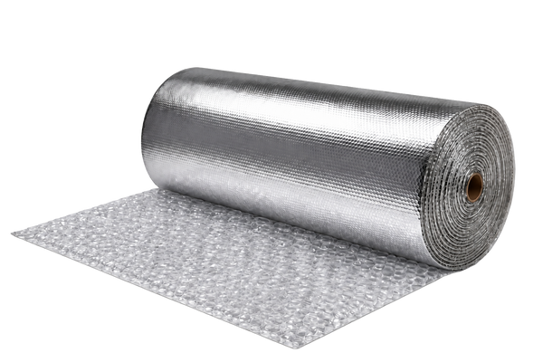 Thermal Bubble Wrap –  1-Sided Foil, Single Bubble