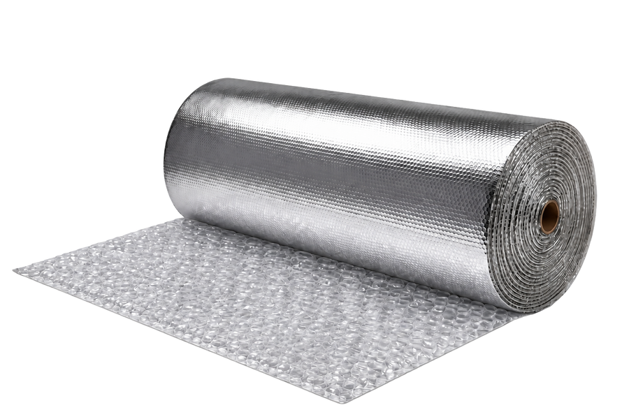 Thermal Bubble Wrap –  1-Sided Foil, Single Bubble